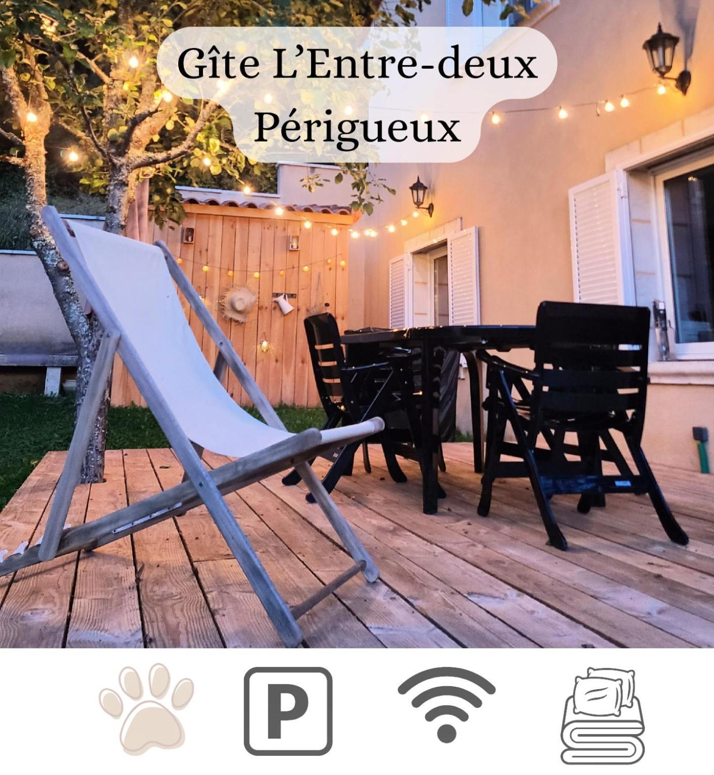 L'Entre-Deux Villa Périgueux Eksteriør bilde